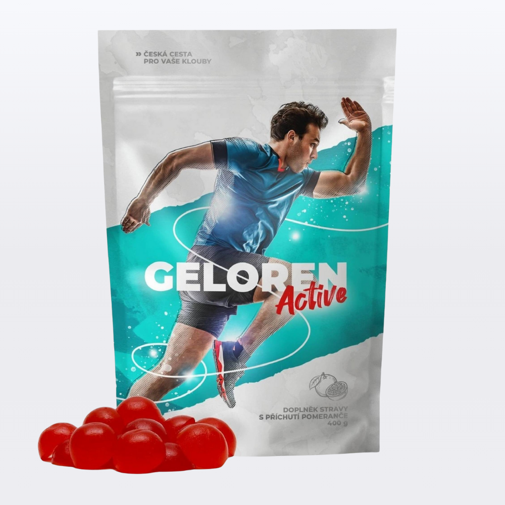 GELOREN ACTIVE pomarańczowy - 400g - 90 szt.